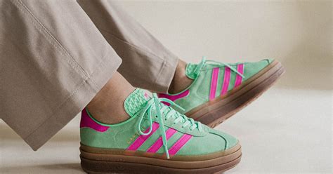 adidas grün und pink|Grüne Sneaker .